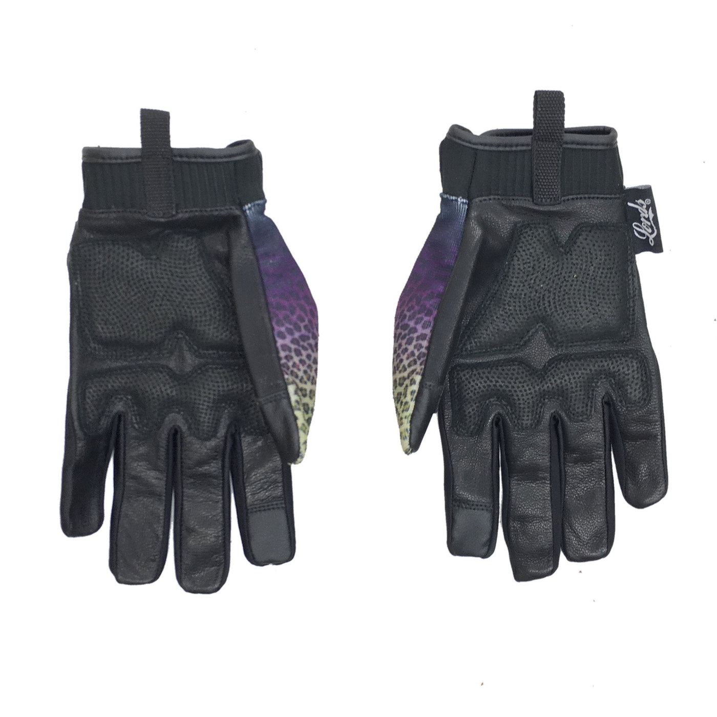 Terry F.O.R.D. Purple Cheetah Gloves