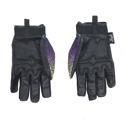 Terry F.O.R.D. Purple Cheetah Gloves