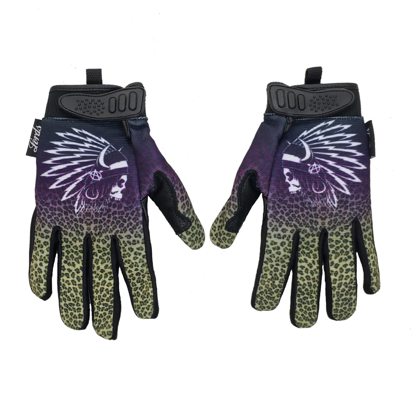 Terry F.O.R.D. Purple Cheetah Gloves
